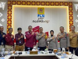 PT PLN (Persero) UIP3B Sumatra UPT Baturaja Bersama Polda Sumsel, Tingkatkan Pengamanan OBVITNAS