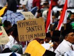 Ribuan Santri dan GP Ansor Gerudug Mapolda DIY, Istighosah