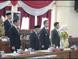 Jadi Tamu Kehormatan, PJ Bupati OKU Hadiri Pelantikan Ketua DPRD Banyuasin